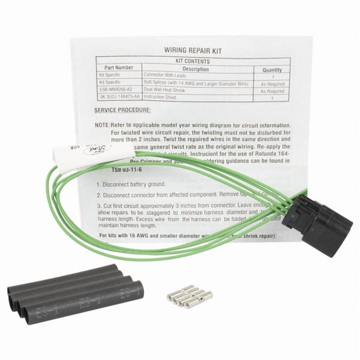 Motorcraft Keyless Entry Switch Connector Fits select: 2015-2023 FORD ...