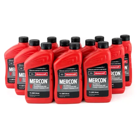 Motorcraft Mercon V Automatic Transmission Fluid XT5QMC Case 12 Quarts for Ford