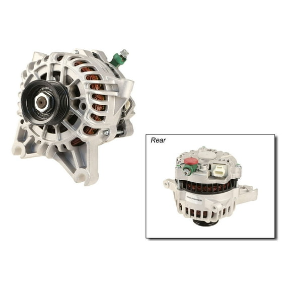 Motorcraft OE Replacement - Reman Alternator, 110 Amp. Fits select: 04-08 Ford F150, 08-09 Ford F250