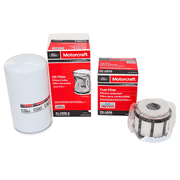 Motorcraft Oil Filter and Fuel Filter Change Kit - Includes FD4596 and FL1995A - Compatible with Ford 1998-2003 7.3L Diesel V8 Engines
