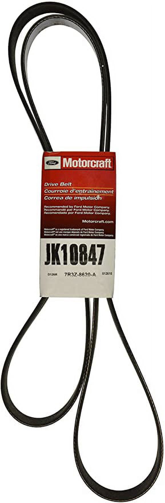 Motorcraft Serpentine Belt JK10-847 Fits select: 2007-2012 FORD MUSTANG