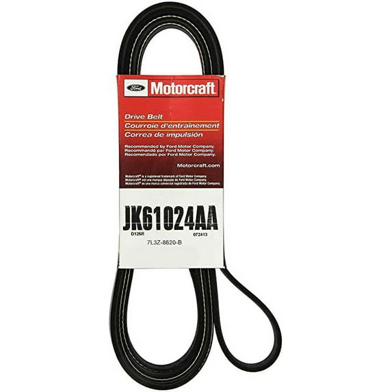 Motorcraft Serpentine Belt JK6-1024-AA Fits select: 2007-2008 FORD F150