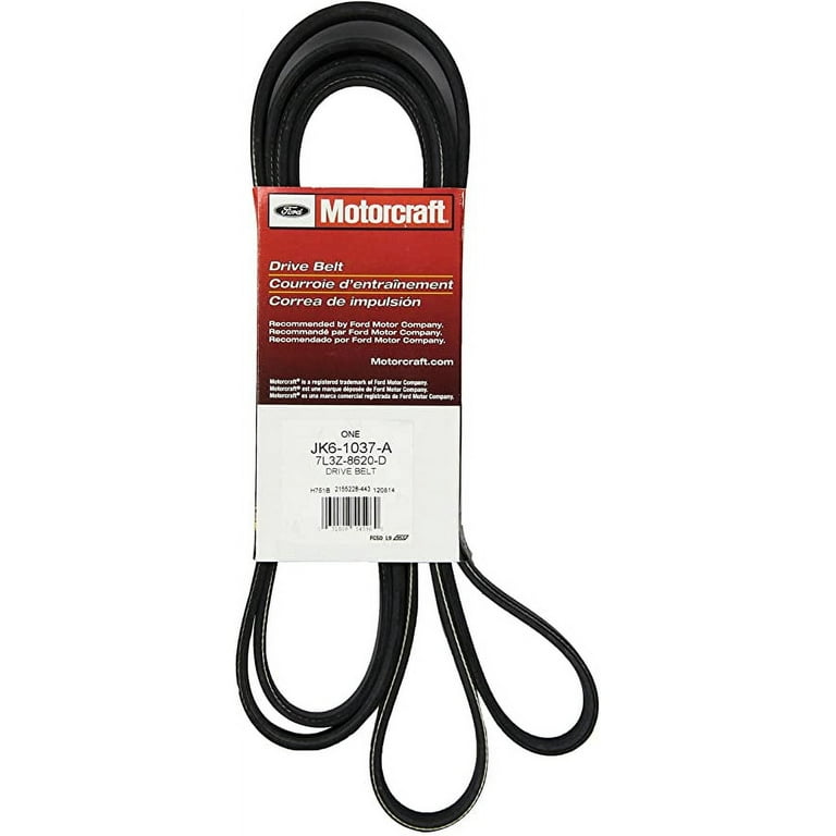 Motorcraft Serpentine Belt JK6-1037-A Fits select: 2007-2008