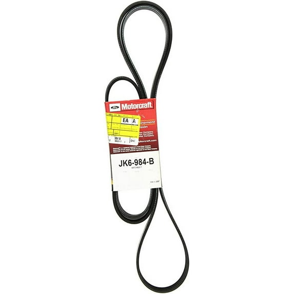 Motorcraft Serpentine Belt JK6-984-B Fits select: 1988-1995 FORD F150, 1992-1993 CHEVROLET GMT-400