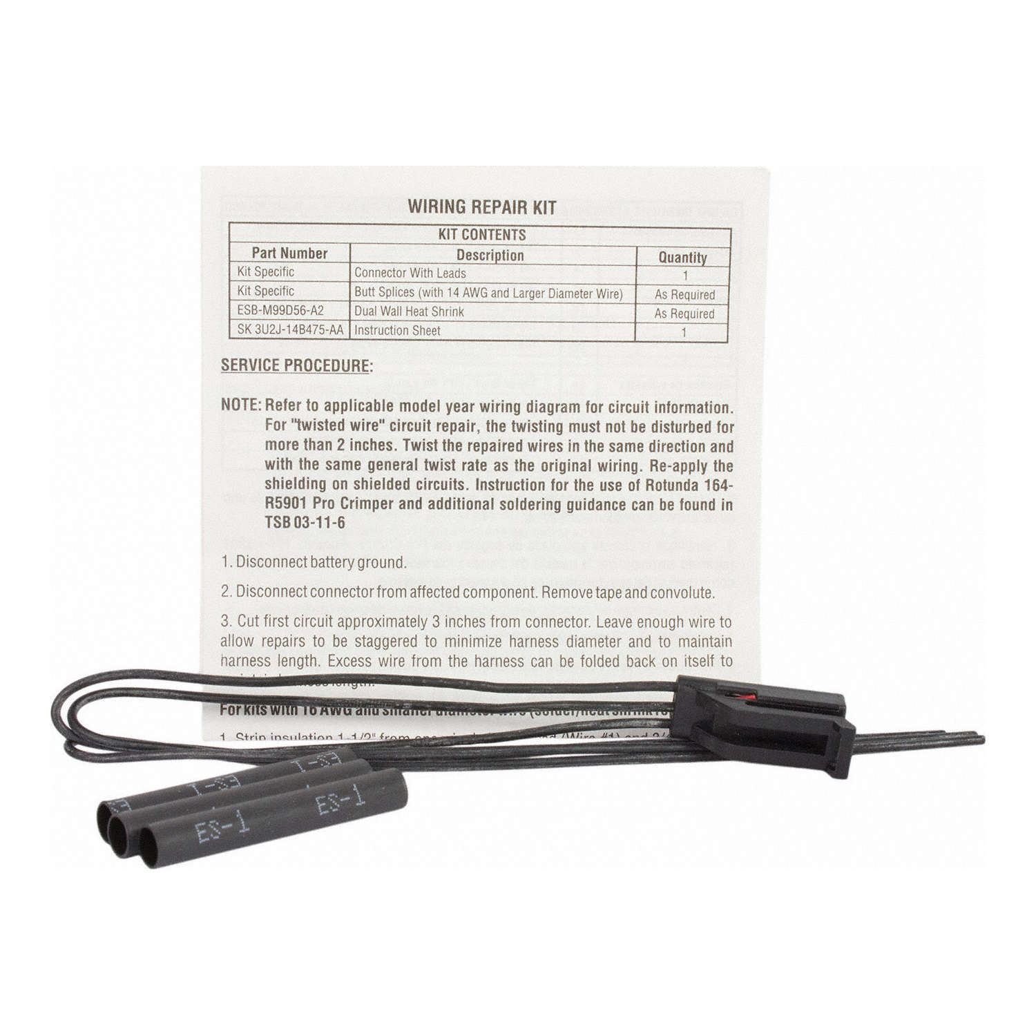 Motorcraft Shift Interlock Solenoid Conn. Fits select 19942004 FORD F150, 19992010 FORD F250