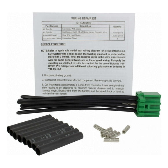 Motorcraft Sunroof Switch Connector Fits select: 2004-2013 FORD F150, 2010 FORD ESCAPE