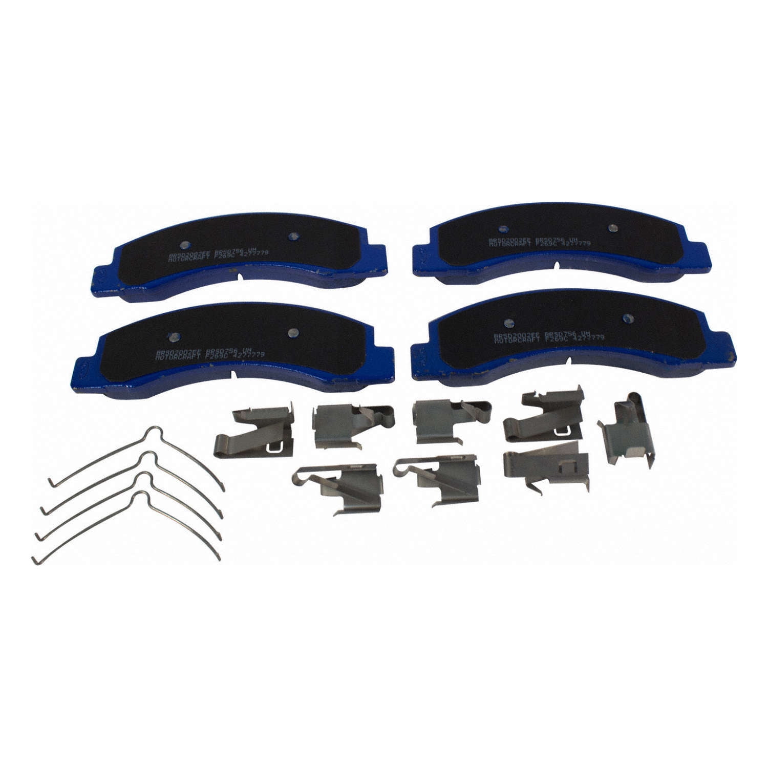 Motorcraft Super Duty Brake Pad Set, w/ Hardware and Shims Fits select