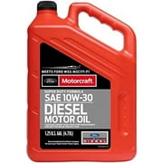 Motorcraft Super Duty Diesel Motor Oil, 10W-30 - A premium-quality motor oil specifically developed for Ford Motor Company vehicles, 5 quart jug, sold by each
