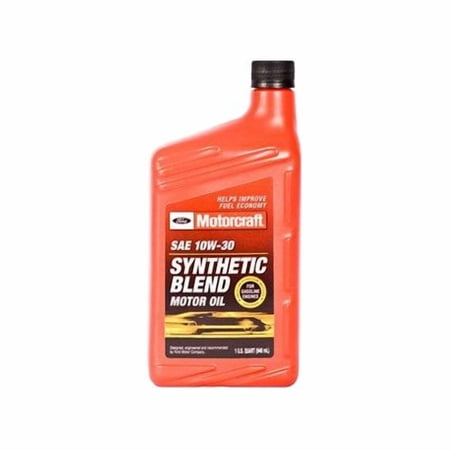 Motorcraft Synthetic Blend Motor Oil, 10W30, 1-Quart
