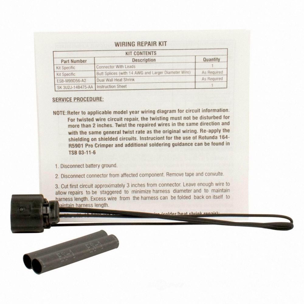 Motorcraft WPT1027 Back Up Light Switch Connector