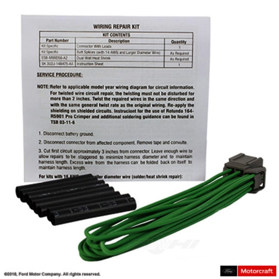 Motorcraft WPT-1128 Steering Column Connector Fits select: 2011-2017 FORD F150, 2010-2019 FORD FUSION