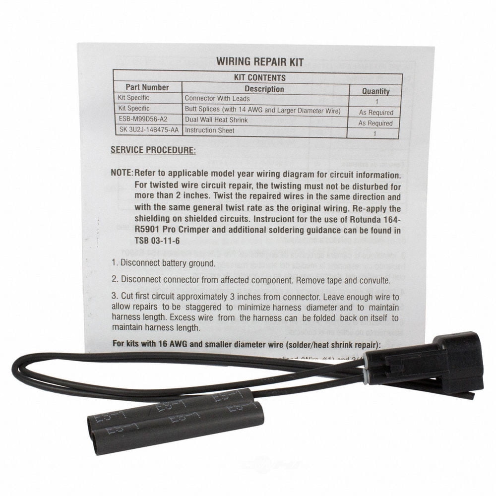 Motorcraft WPT-1193 Transmission Oil Temperature Sensor Connector Fits select: 2015-2023 FORD F150, 2013-2023 FORD EXPLORER