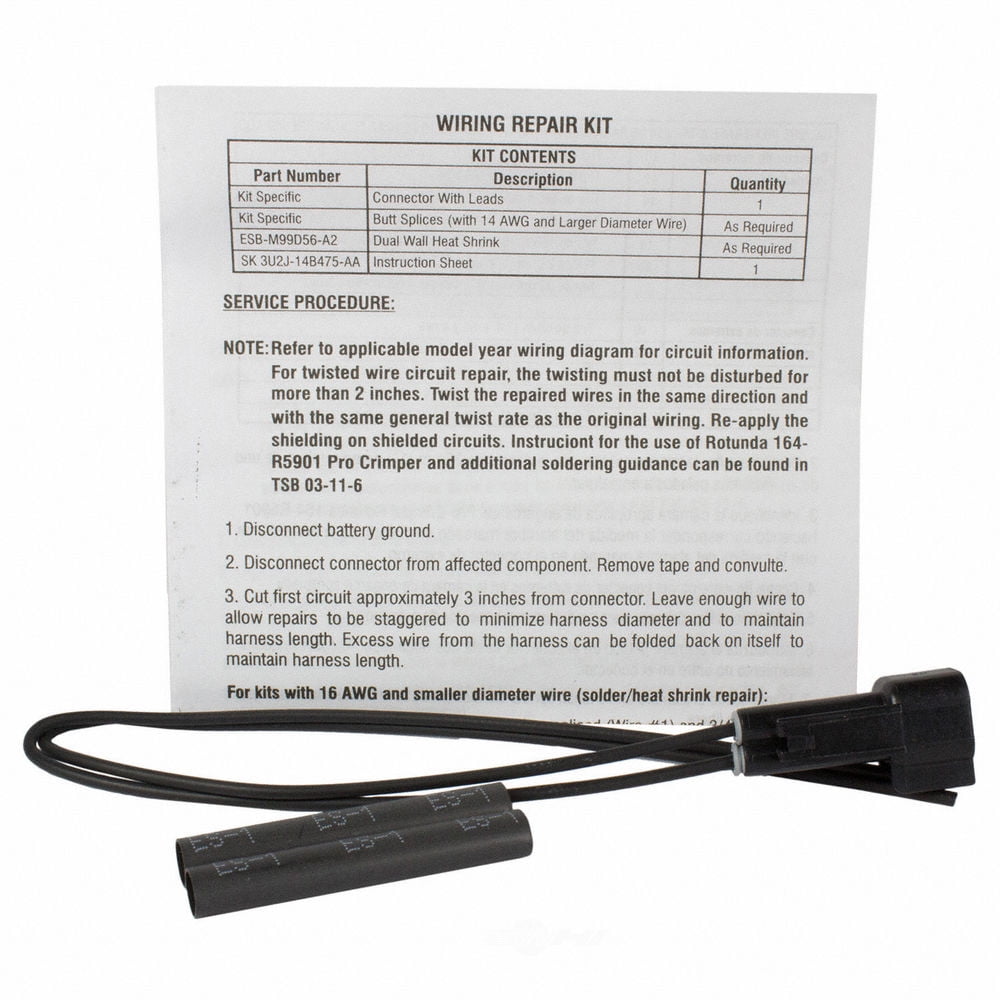 Motorcraft WPT1193 Transmission Oil Temperature Sensor Connector Fits