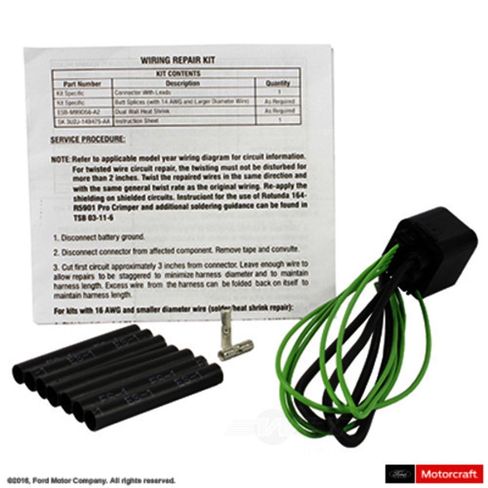 Motorcraft WPT-1209 Power Window Motor Connector Fits select: 2011-2014 FORD F150, 2011-2019 FORD EXPLORER