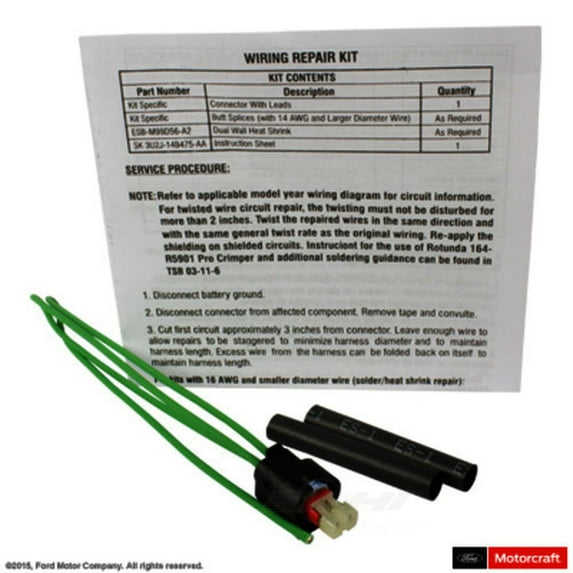 Motorcraft WPT-1250 Engine Variable Timing Solenoid Connector Fits select: 2011-2019 FORD EXPLORER, 2011-2017 FORD F150