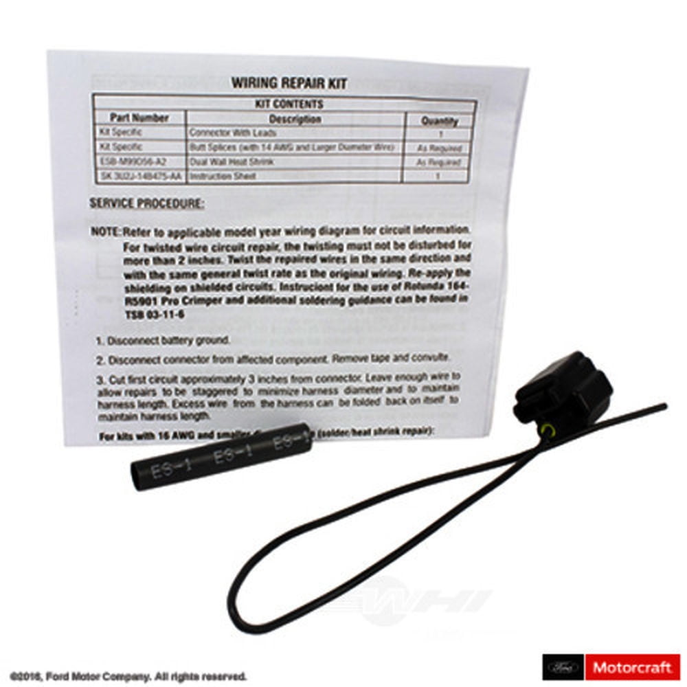 Motorcraft WPT1253 Ignition / Radio Capacitor Connector Fits select