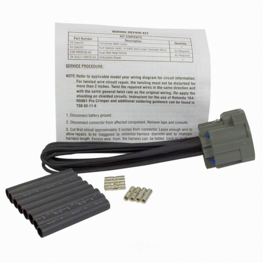 Motorcraft WPT-1332 Fuel Pump Connector Fits select: 2015-2023 FORD F150, 2013-2019 FORD ESCAPE