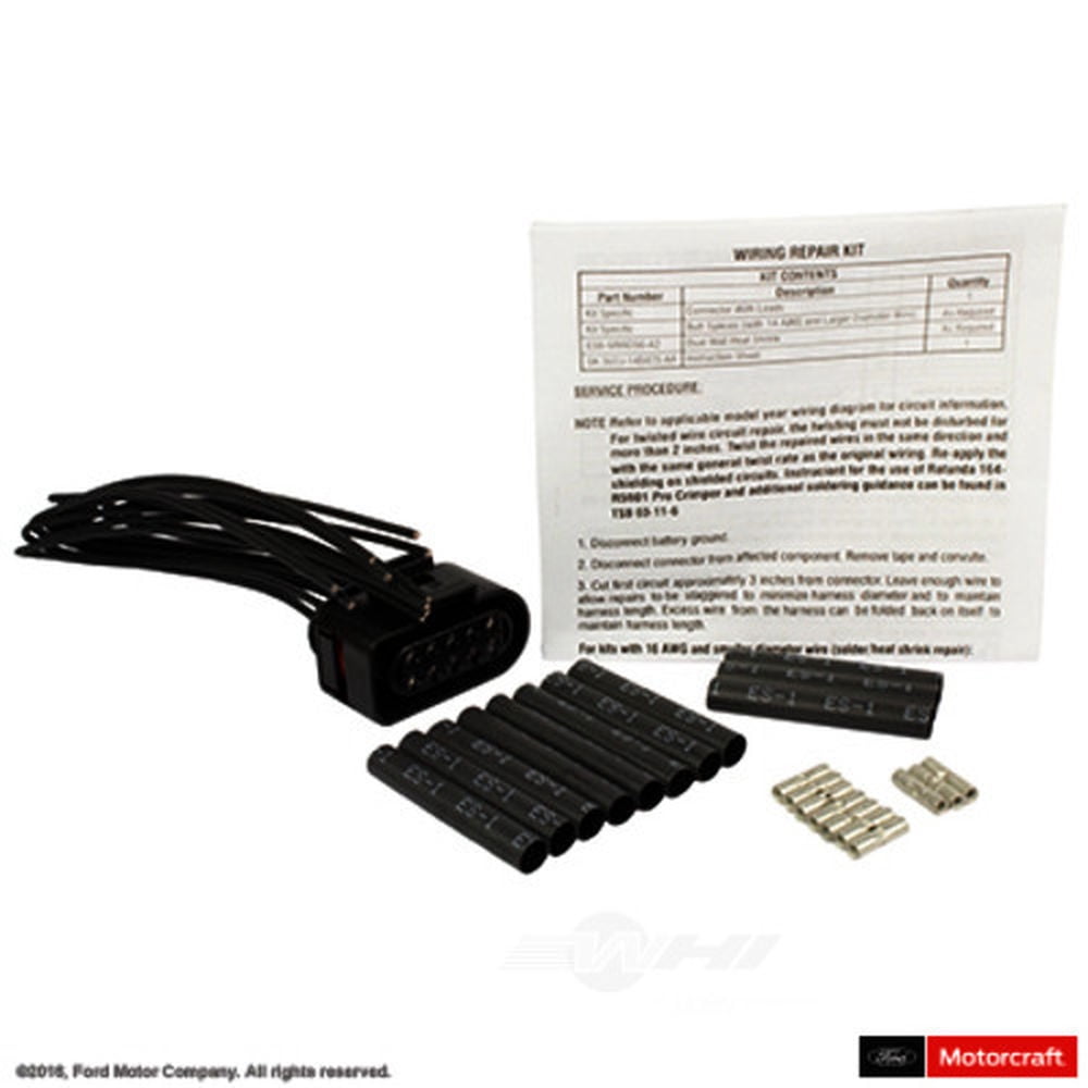 Motorcraft WPT-1348 Headlight High / Low Beam Lamp Connector Fits select: 2020-2023 FORD TRANSIT, 2010-2015 FORD TRANSIT CONNECT