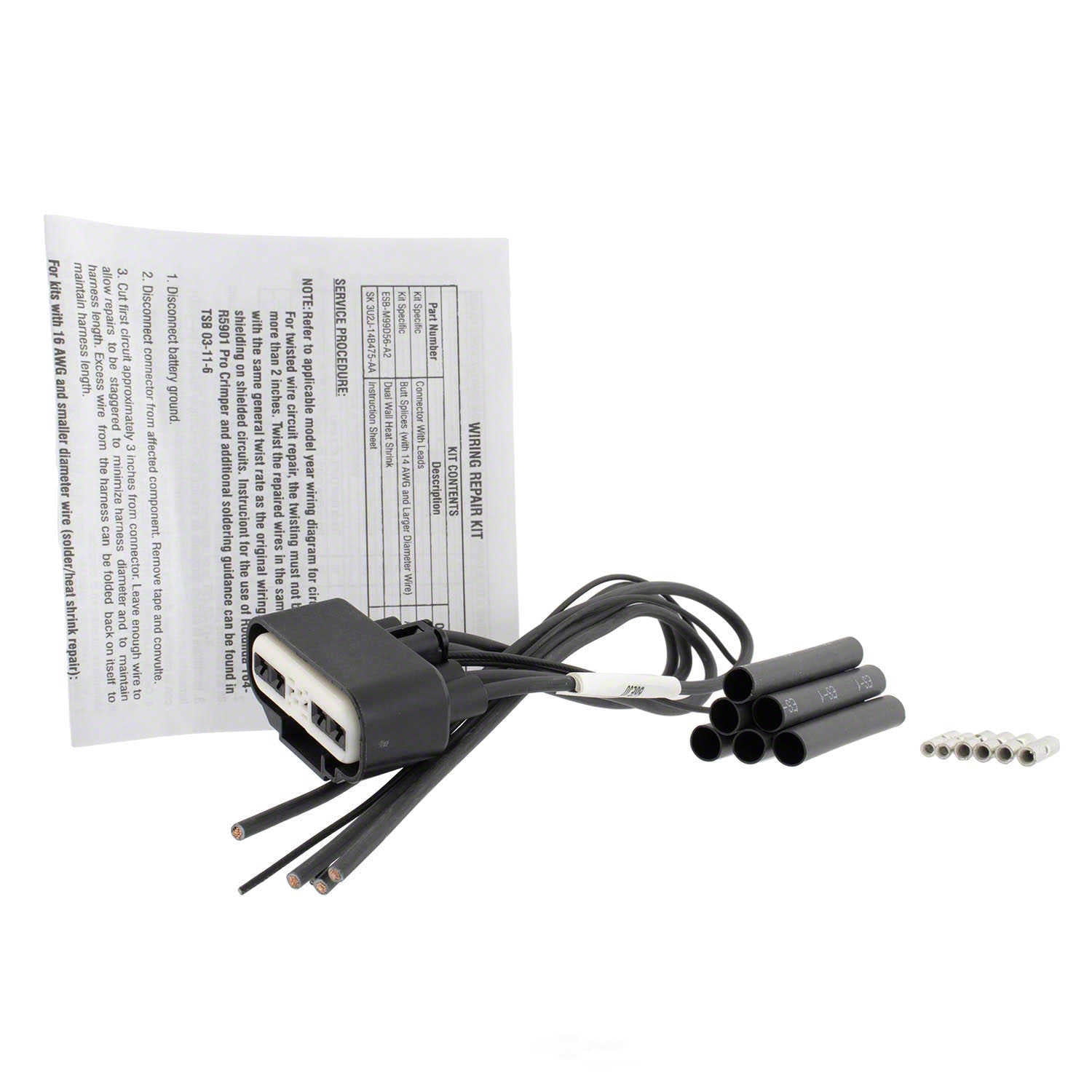 Motorcraft WPT-1655 Fuel Pump Driver Module Connector