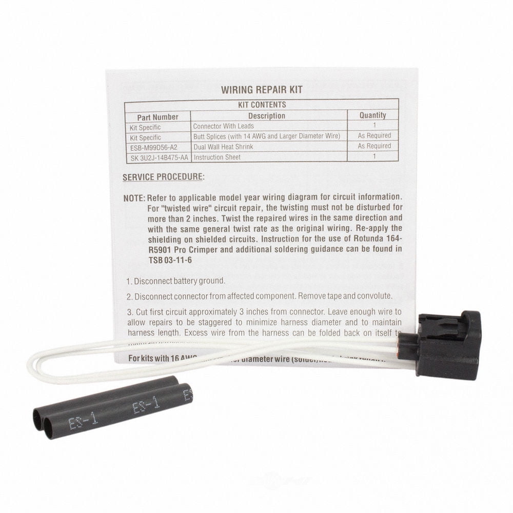 Motorcraft WPT470 Fuel Rail Temperature Sensor Connector Fits select