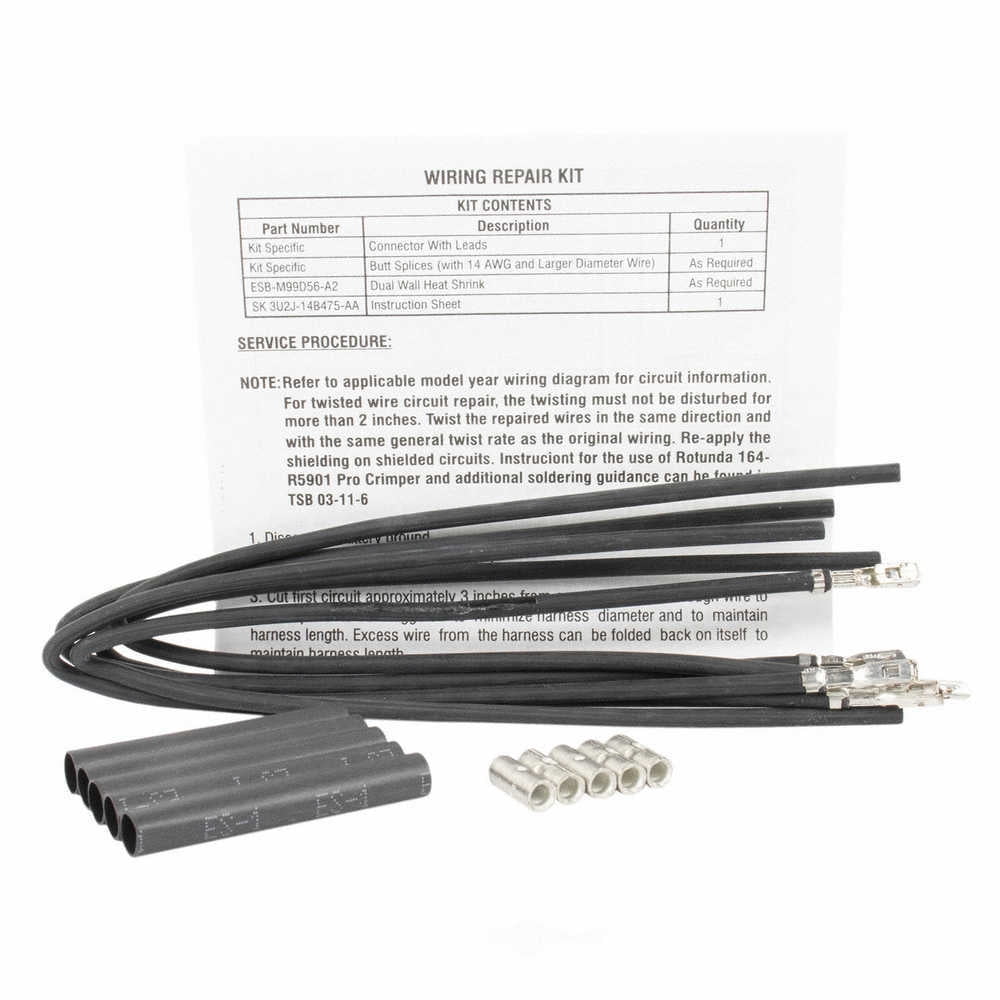 Motorcraft WT-1030 Fuel Pump Jumper Harness Kit