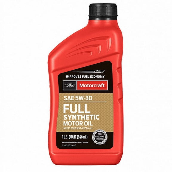 Motorcraft 5W-30 Full Synthetic Motor Oil, 1 Quart