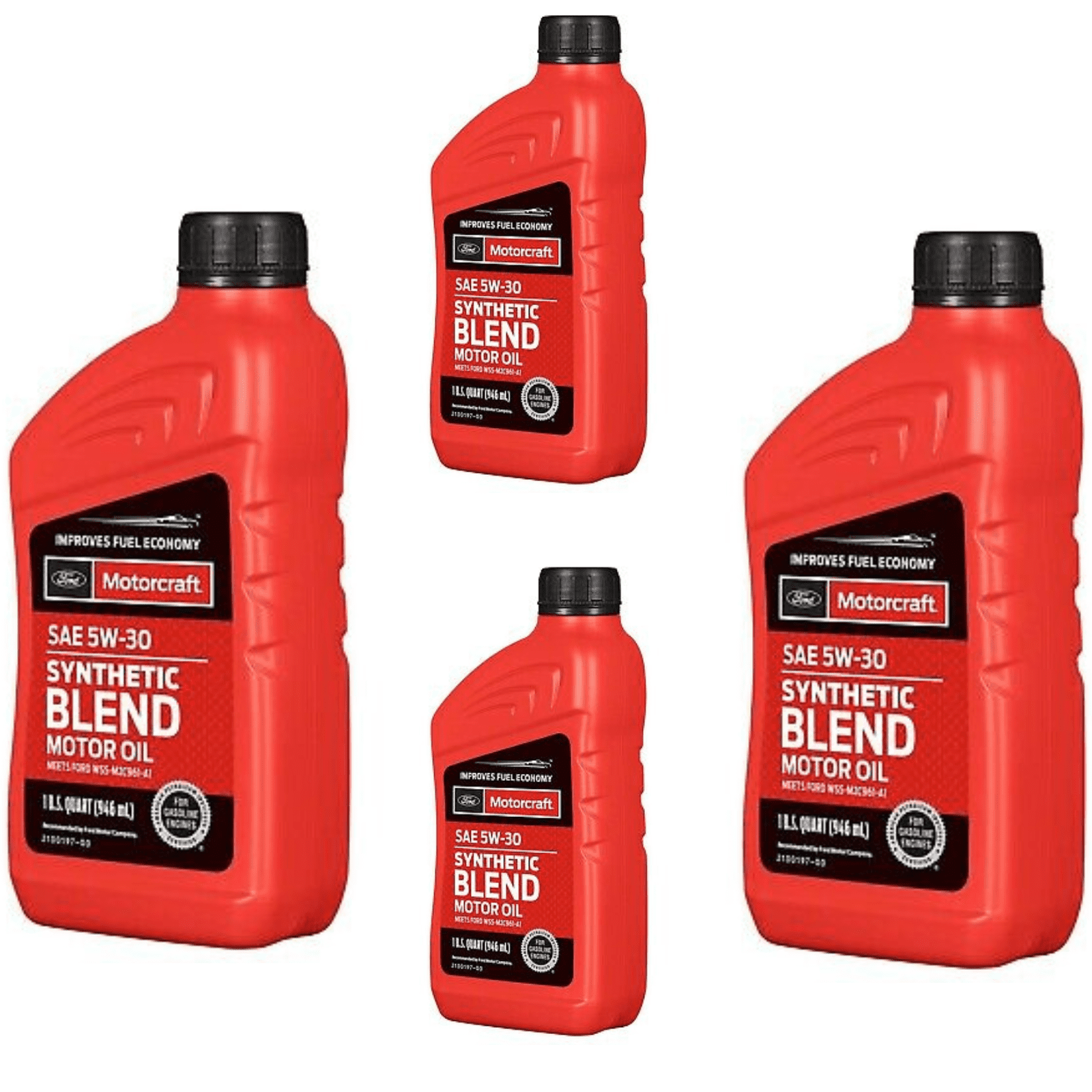 Motorcraft XO5W30Q1SP 5W30 Oil Pack of 4