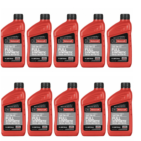 Motorcraft XO5W40QSD Motorcraft Sae 5W-40 Pack of 10