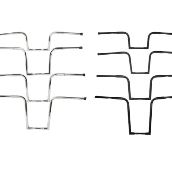 Motorcycle 1.25" Ape Hangers Bars FAT Handlebars Harley Softail Sportster XL 883 1200 FLST Custom 10"/12"/14"/16" Rise