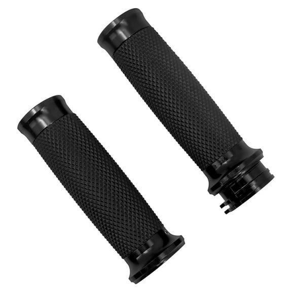 Motorcycle 1" 25mm Hand Grip Handle Bar Grips Black For Harley For Touring For Sportster 883 1200 XL XR VRSC For Dyna For Softail Road Glide