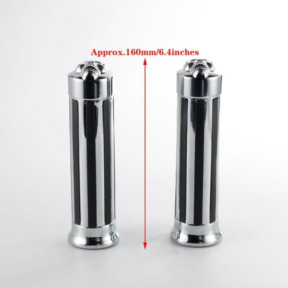 Motorcycle 1" Hand Grips Handle Bar For Harley Softail Road Glide Street Rod 750