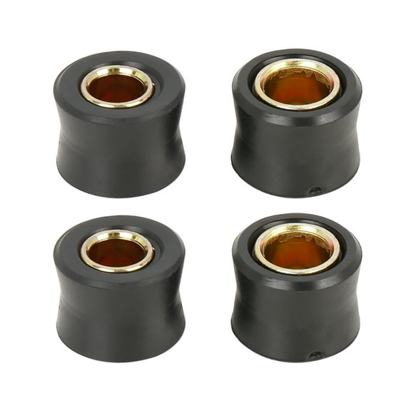 Motorcycle 10mm 12mm Rear Shock Absorber Cushion Rubber Ring Shock Absorber Bushing 2 Set