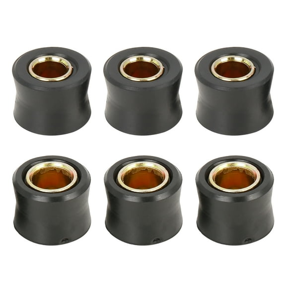 Motorcycle 10mm 12mm Rear Shock Absorber Cushion Rubber Ring Shock Absorber Bushing 3 Set