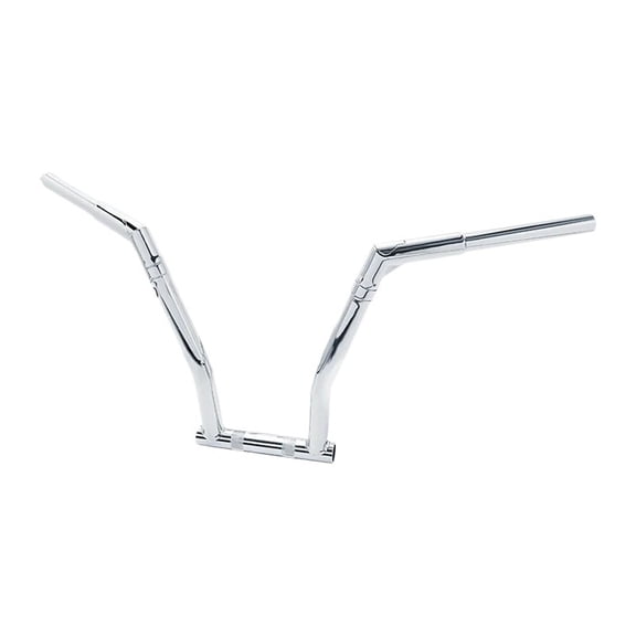 Motorcycle 12" 16" 18" Rise 1 1/4" Adjustable Ape Hanger Handlebar For Harley Road King Softail Dyna FLD