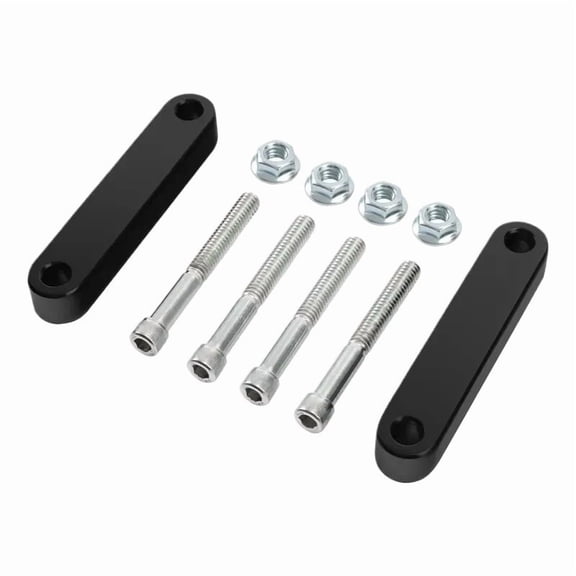 Motorcycle 21''23''26"30''Custom Front Fender Space Mount Kit Harley Touring Road King Electra Glide Bagger 2014-2024