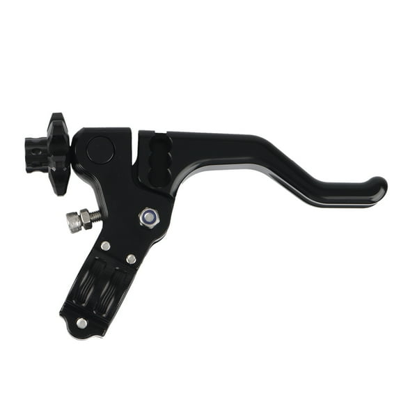Motorcycle 22mm Stunt Clutch Lever Short Performance Cable Easy Pull Left Lever for Grom RM125(Black)