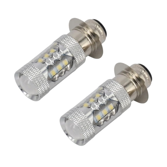 Motorcycle 2PCS 80W Super LED Headlights Bulbs For YAMAHA ATV YFM350 400 450 660 700 Raptor Blaster 200 Banshee 350 Grizzly