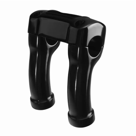 Motorcycle 4" Handlebar Riser Clamp Kit For Harley Softail Breakout 1.25" Bar