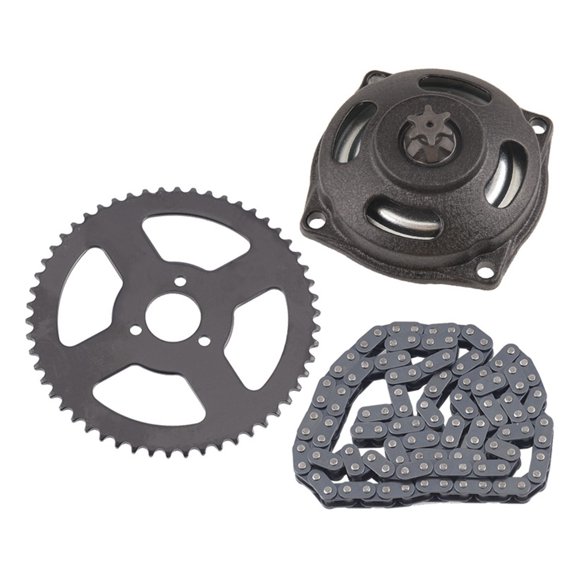Motorcycle 49cc Drives Systems 54 Teeth 110 Link Chain with Gear Box And Rear Sprocket for Pocket Bike