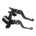 thumbnail image 1 of Motorcycle 7/8in 22mm Handlebar Brake Master Cylinder Clutch Lever CNC Left Right Set Motorcycle Clutch Brake Lever Set for Motorcycle Street Bike Sports Bike Chopper Cruiser Cafe Racer, 1 of 9