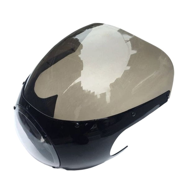 Motorcycle 7" Headlight Fairing Screen Retro Cafe Racer Style Universal Motorcycle Headlight Fairing Cover