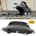 thumbnail image 1 of Motorcycle 8" Black Windshield Fairing Windscreen For Harley Electra Street Glide FLHX Touring 1996-2013, 1 of 5