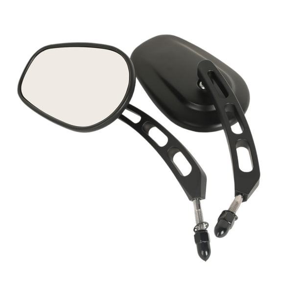 Motorcycle 8mm Rearview Side Mirrors For Harley Sportster Touring Dyna Street Bob FXDB Fat Bob FXDF Fatboy