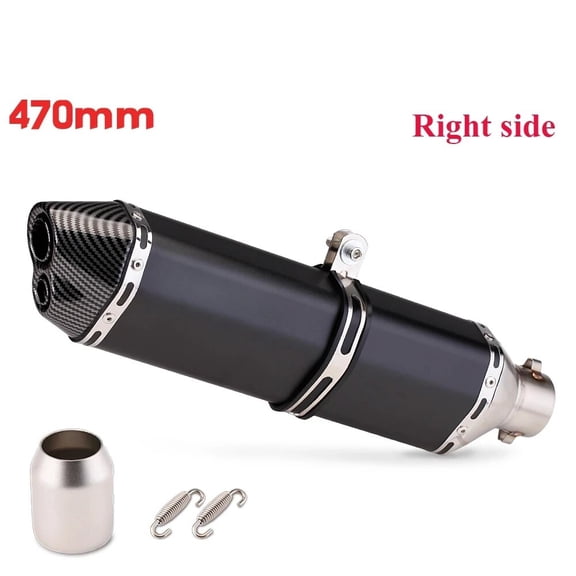 Motorcycle AK Exhaust Pipe Muffler slip on For Nmax Tmax FZ1 R6 R15 R3 MT07 ZX6R ZX10R Z400 Z900 Z1000 CBR1000 GSXR1000 PCX 125