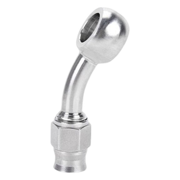 Motorcycle AN3 Brake Hose Fast Connector Strong Aluminum Material Easy Install Secure Brake Line Link for Motorcycle