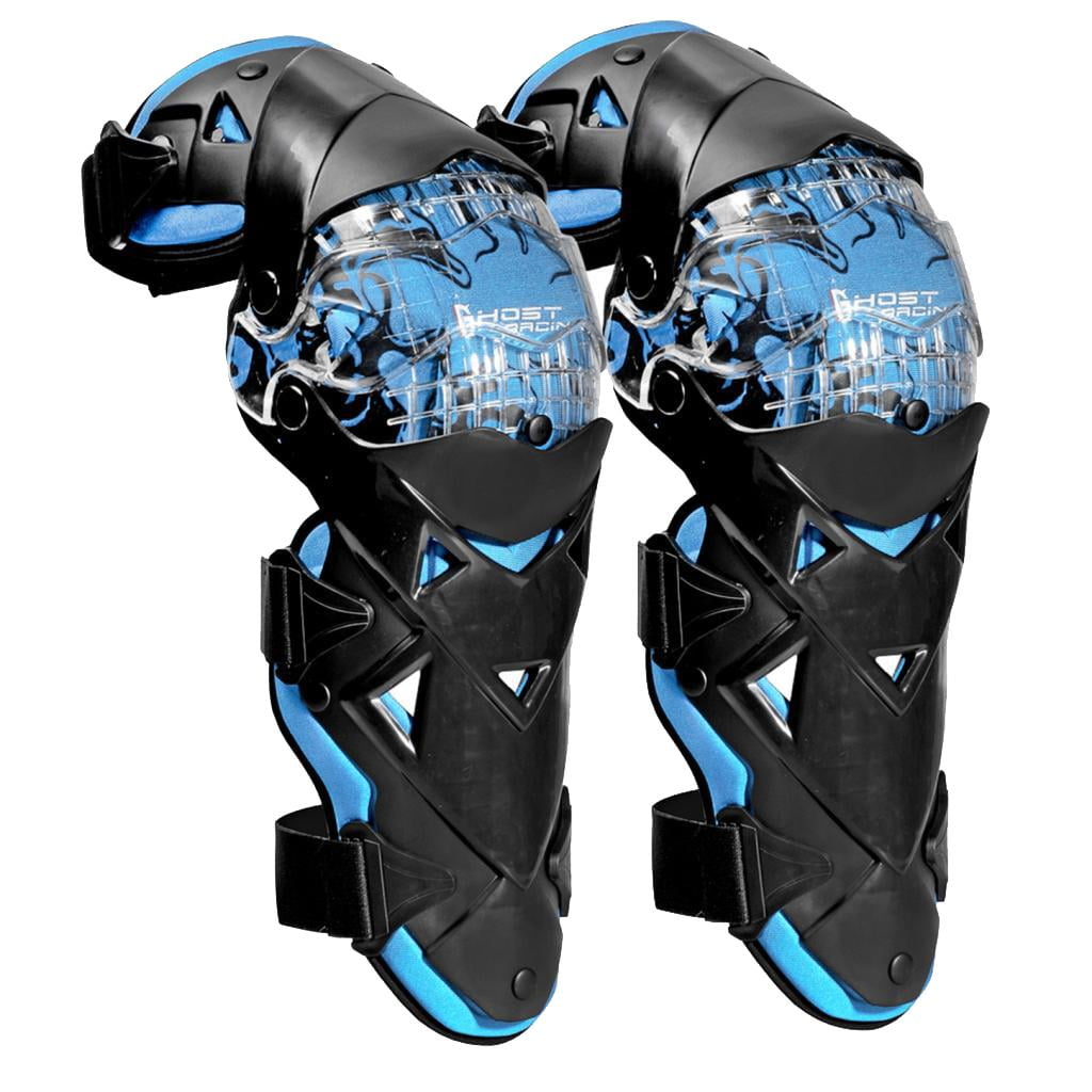 Motorcycle ATV Motocross Elbow Knee Shin Guards Pads Gear for Motorbike