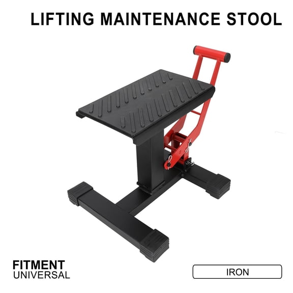 Motorcycle And ATV Stand 1000 Pound Capacity Lifting Jack Adjustable Lifting Height Suitable for Maintenance And Repair of Small Off-road Motorcycles ATV Accessories Simplified Version