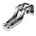 thumbnail image 1 of Motorcycle Accessories CNC Brake Clutch Levers for CB1100/GIO special/EX/RS 2013-2020 CB 1100 Adjustable Folding Clutch Levers-Silver&Black, 1 of 8