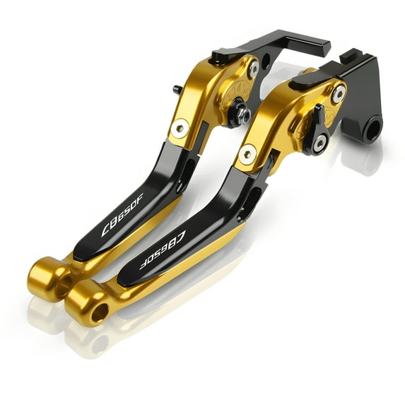 Motorcycle Accessories CNC Brake Clutch Levers for CB650F CB 650F 2014-2020 CB 650 F Adjustable Folding Clutch Levers-Green&Black