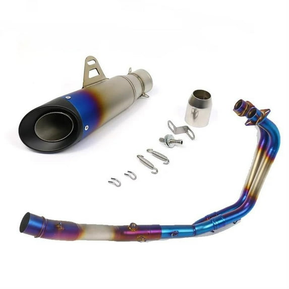 Motorcycle Accessories Exhaust Full Systems Front Middle Link Pipe Muffler For Yamaha MT03 MT-03 YZF R3 R25